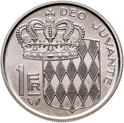 купить Монако 1 франк (francs) 1975