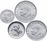 Купить Турция набор монет 1981-1988 (4 штуки, алюминиевые)