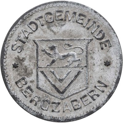 купить Германия "Бергцаберн" 10 пфеннигов 1917 нотгельд