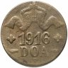 Купить Германская Восточная Африка 20 геллеров (heller) 1916