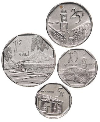 купить Куба набор монет 1994-2013 (4 монеты)