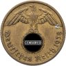 Купить Германия, Третий рейх 10 рейхспфеннигов (reichspfennig) 1938