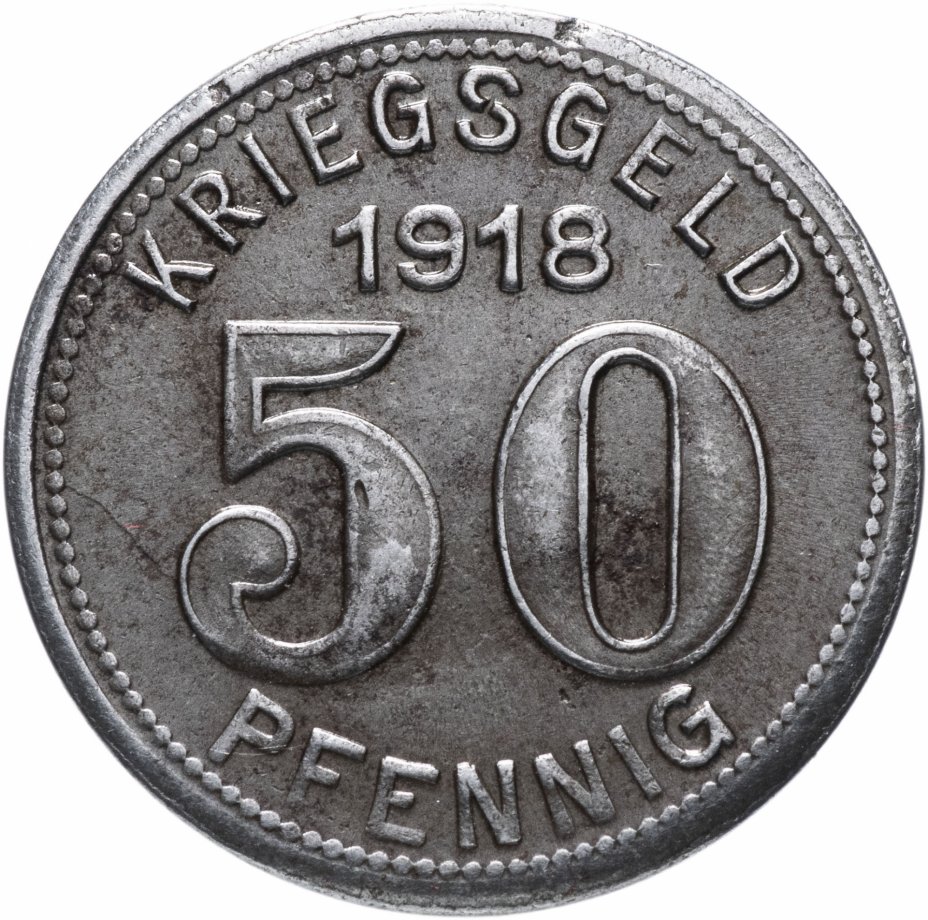 купить Германия (Эльберфельд) нотгельд  50 пфеннигов 1918