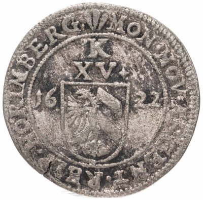 купить Германия, Нюрнберг 15 крейцеров 1622