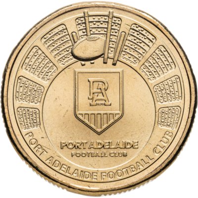 купить Австралия 1 доллар (dollar) 2024 "Австралийская футбольная лига - Port Adelaide"
