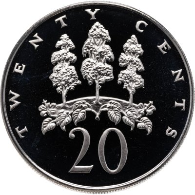 купить Ямайка 20 центов (cents) 1976