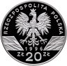 Купить Польша 20 злотых 1996 Proof "Всемирная природа - Ёж"