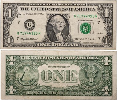 купить США 1 доллар 1995 G - Чикаго