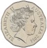 Купить Австралия 50 центов (cents) 2014 Восточный календарь - Год Лошади