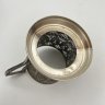 Купить Подстаканник ажурный, мельхиор (медь-никель), скань, Казаковская артель «Металлист», СССР, 1948-1957 гг.