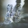 Купить Пара статуэток "Собака", хрусталь, Российская Федерация, 2000-2020 гг.
