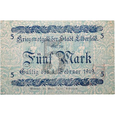купить Германия 5 марок 1919