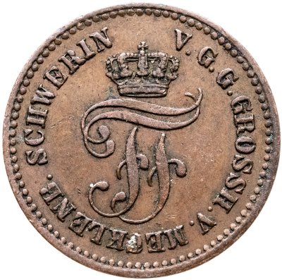 купить Германия, Мекленбург-Шверин 1 пфенниг 1872