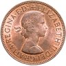 Купить Великобритания 1/2 пенни (penny) 1967