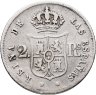 Купить Испания 2 реала (reales) 1853