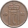 Купить Норвегия 5 эре (ore) 1953