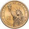 Купить США 1 dollar (доллар) 2008 "Мартин Ван Бюрен (8-й президент США)", знак монетного двора "P" - Филадельфия