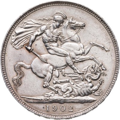 купить Великобритания 1 крона (crown) 1902