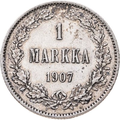 купить 1 марка 1907 L Российская Финляндия