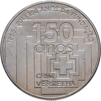 купить Португалия 2,5 евро 2013 "150 лет Португальскому Красному Кресту"