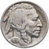 Купить США 5 центов (cents) 1936 D Buffalo Nickel знак монетного двора: "D" - Денвер