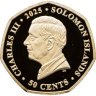 Купить Соломоновы Острова 50 центов 2025 «30 лет фильму Гуффи. Гуффи и друзья /позолоченная/»
