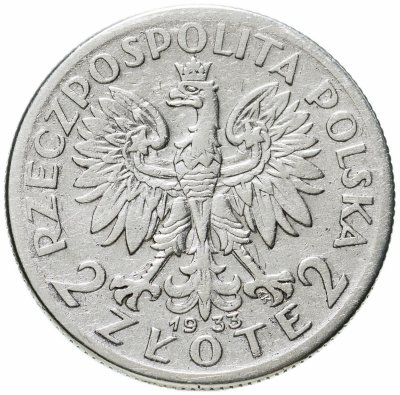 купить Польша 2 злотых 1933