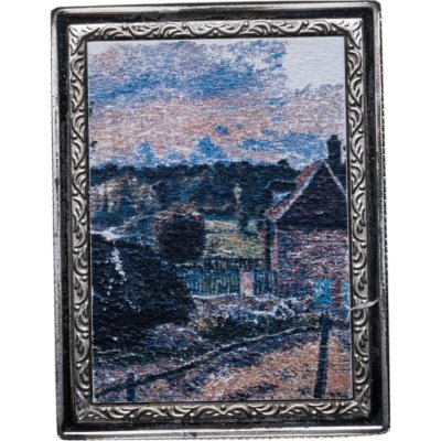 купить Конго 10 франков 2009 "Живопись: Камиль Писсарро - Дом в Эраньи"