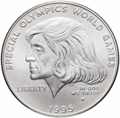 купить США 1 доллар (dollar) 1995 Special Olympics (Специальные Олимпийские игры)
