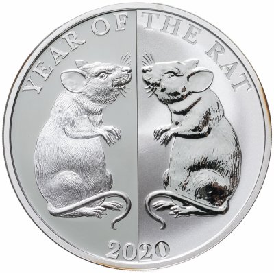 купить Токелау 5 долларов 2020 "Год крысы"