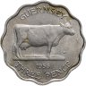 Купить Остров Гернси 3 пенса (pence) 1956