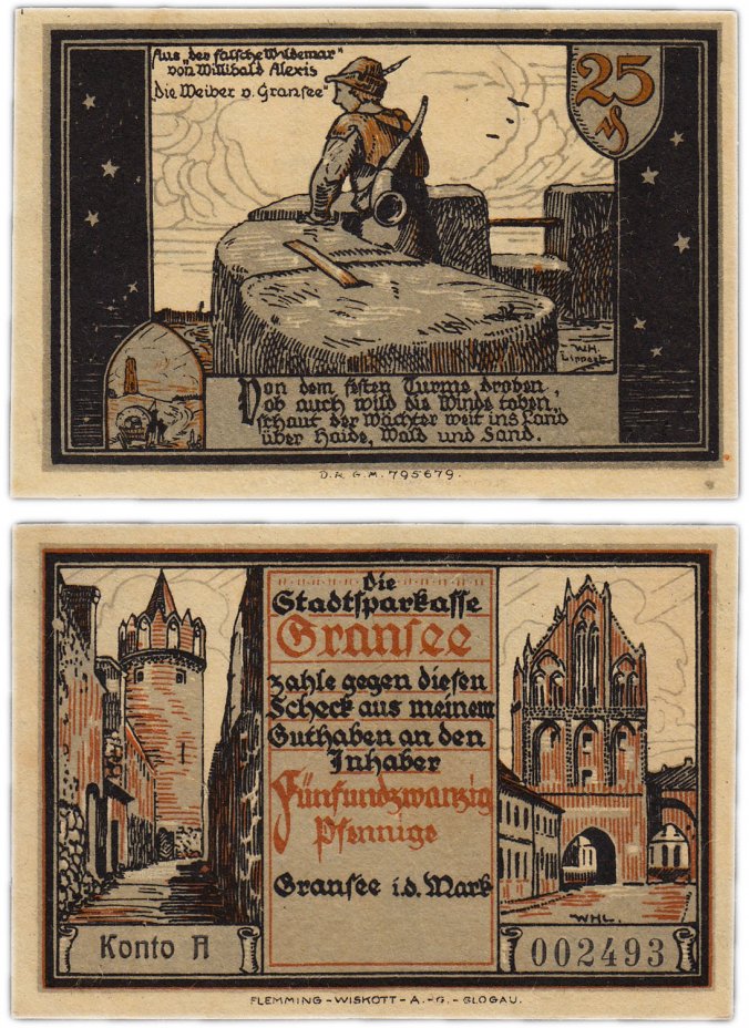 купить Германия (Бранденбург: Гранзе) 25 пфеннигов 1921