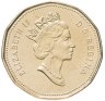 Купить Канада 1 доллар (dollar) 1990