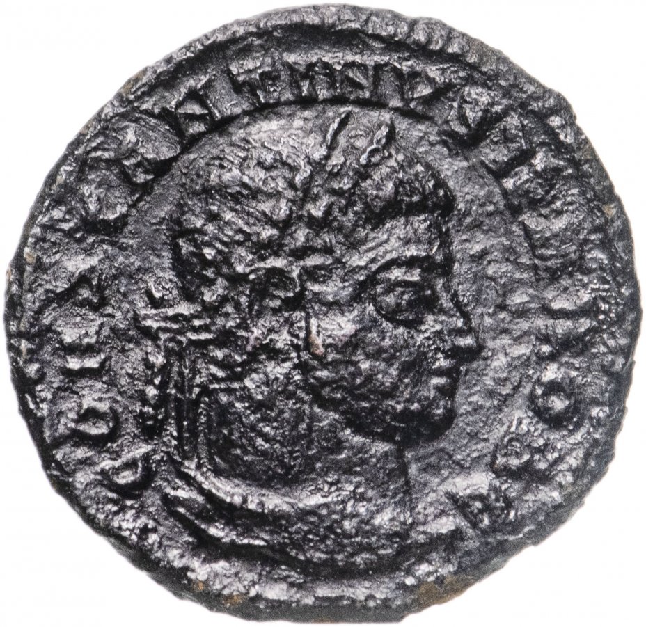 купить Римская Империя, Константин II, 317–340 гг, Нуммий (реверс: легенда обрамляет лавровый венок)