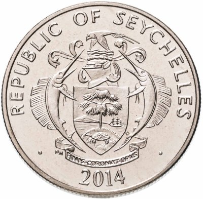 купить Сейшелы 5 рупий (rupees) 2014 Святой Иоан Павел II