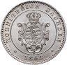 Купить Германия, Саксония 2 новых гроша - 20 пфеннигов 1863 B, в слабе Монетник. ру MS62
