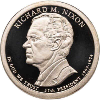 купить США 1 доллар (dollar) 2016 S Президент США - Ричард Никсон (1969–1974) знак монетного двора: "S" - Сан-Франциско