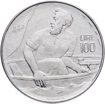 купить Сан-Марино 100 лир (lire) 1972