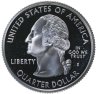 Купить США 25 центов (квотер, 1/4 доллара, quarter dollar) 2005 S Proof Канзас (Kansas), знак монетного двора "S" - Сан-Франциско