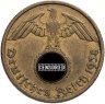 Купить Германия, Третий рейх 10 рейхспфеннигов (reichspfennig) 1938