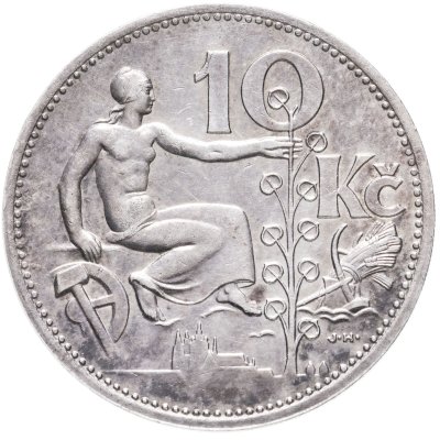 купить Чехословакия 10 крон 1932