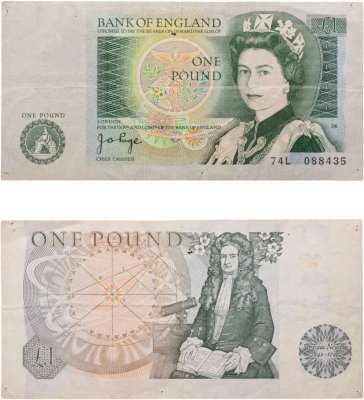 купить Великобритания 1 фунт 1978-1980 Англия