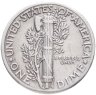 Купить США 10 центов (дайм, one dime) 1934  Mercury Dime Без отметки монетного двора