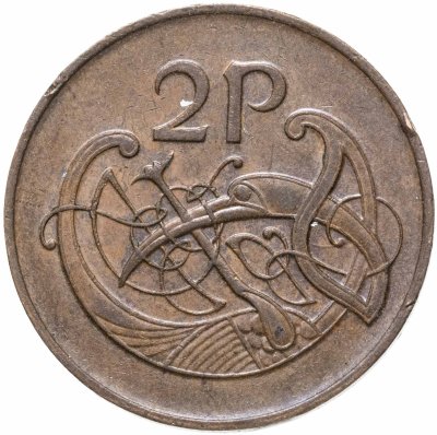 купить Ирландия 2 пенса (pence) 1980