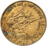 Купить Центральная Африка (BEAC) 10 франков (francs) 1977