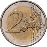 Купить Люксембург 2 евро 2010 "Герб великого герцога Люксембурга"