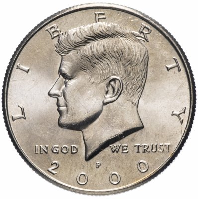 купить США 1/2 доллара (50 центов, half dollar) 2000 P "Кеннеди"