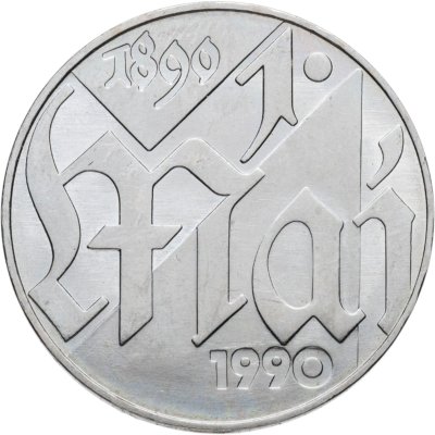 купить Германия (ГДР) 10 марок 1990 "100 лет Дню международной солидарности трудящихся"