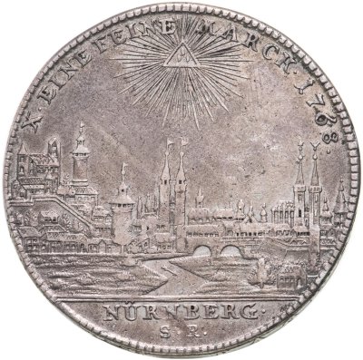 купить Нюрнберг 1 талер 1768