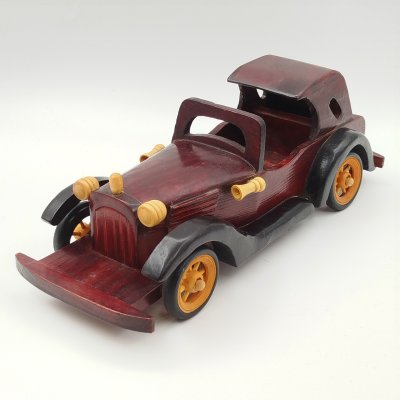 купить Модель ретро-автомобиля, дерево, краска, Россия, 1990-2010 гг.